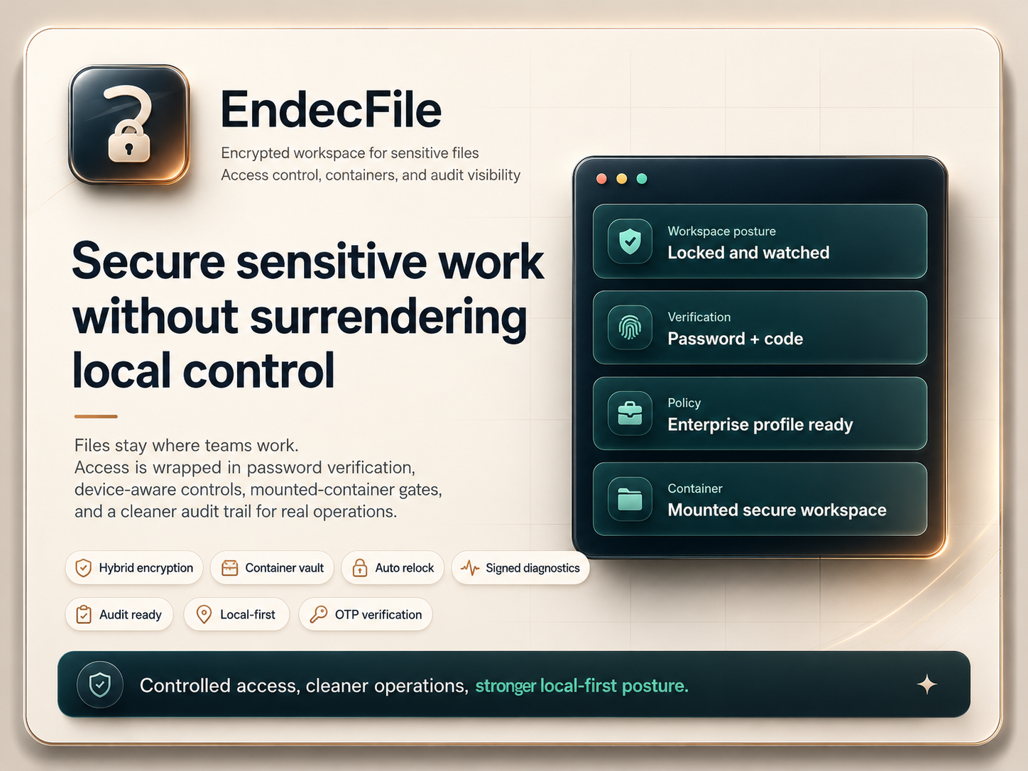 EndecFile promotional preview